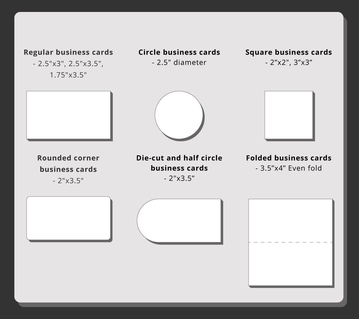 what size is a business card?