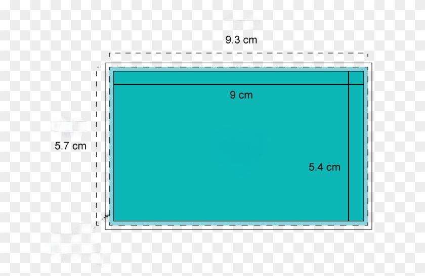 how big is a business card in cm