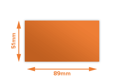 what are the dimensions of a business card